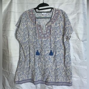 J. Jill tasseled women’s top size medium